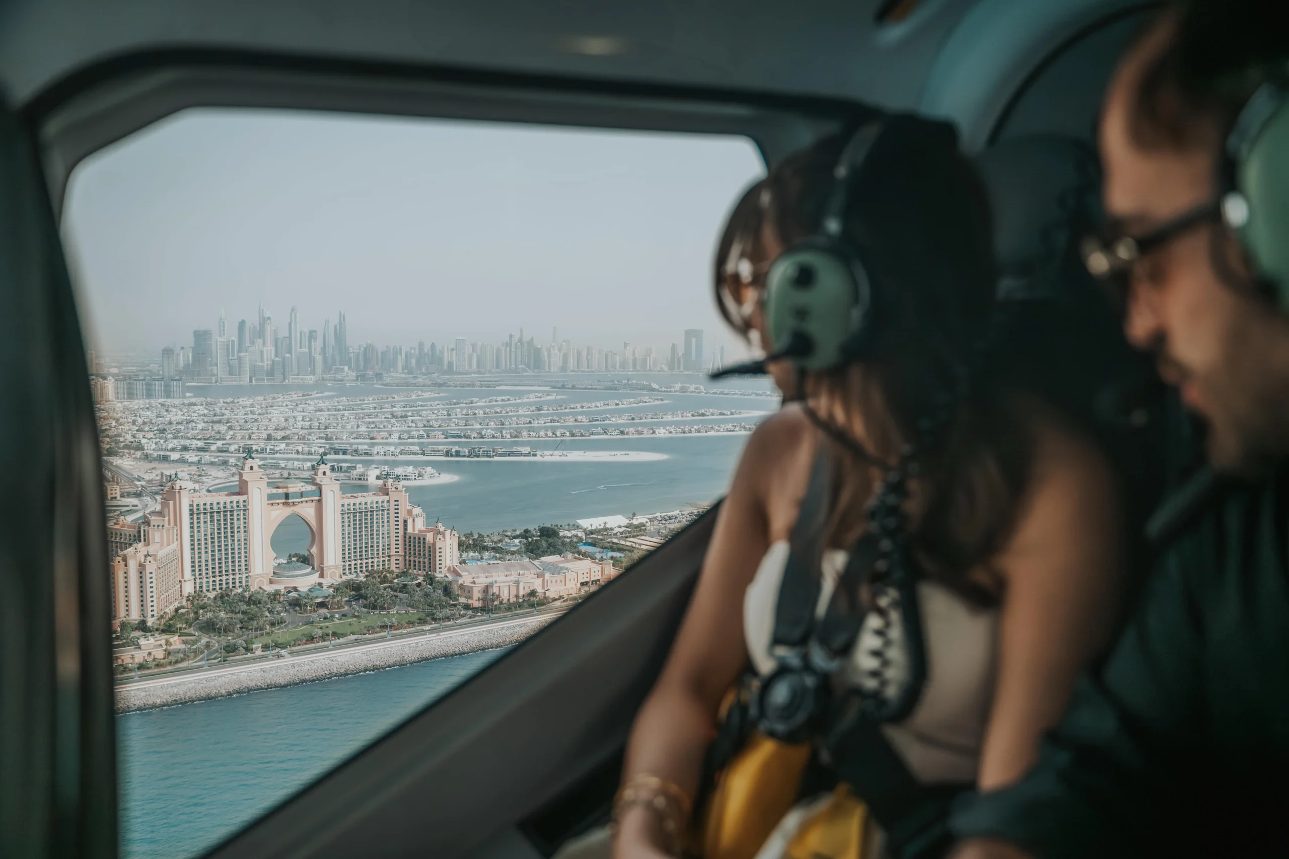Helicopter proposal dubai